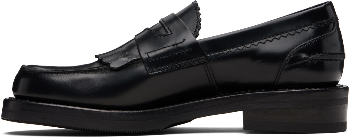 OUR LEGACY Black Leather Loafers