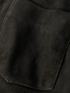 Officine Générale - Sid Suede Overshirt - Gray