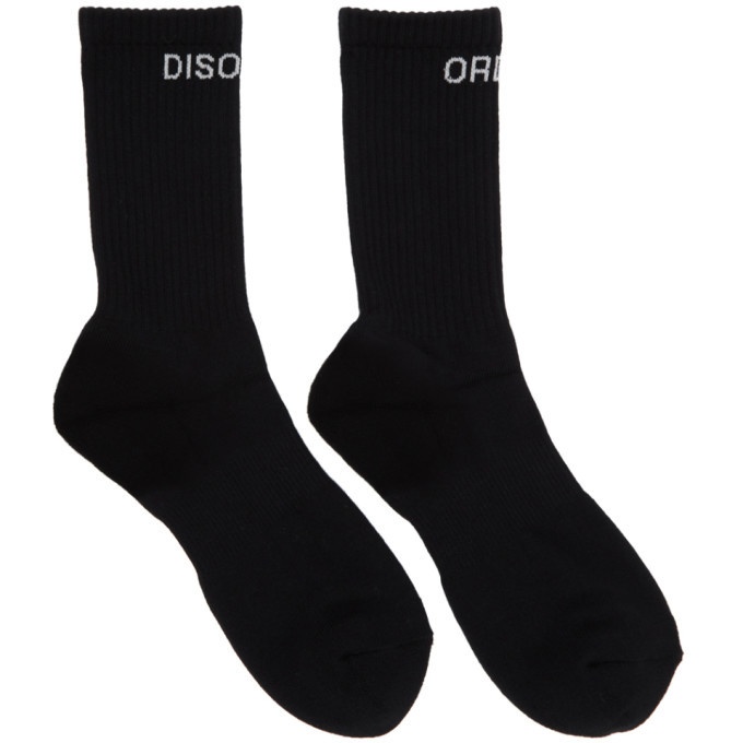Photo: Undercover Black Order Disorder Socks