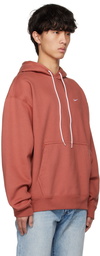 Nike Burgundy Drawstring Hoodie