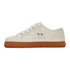 Martine Rose Off-White Low Basketball Sneakers