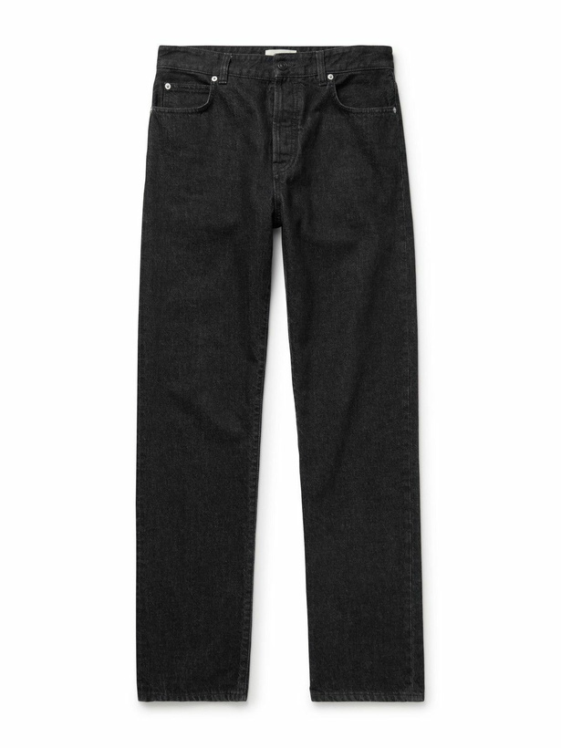 Photo: The Row - Serge Straight-Leg Jeans - Black