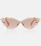 Aquazzura Palm Beach cat-eye sunglasses
