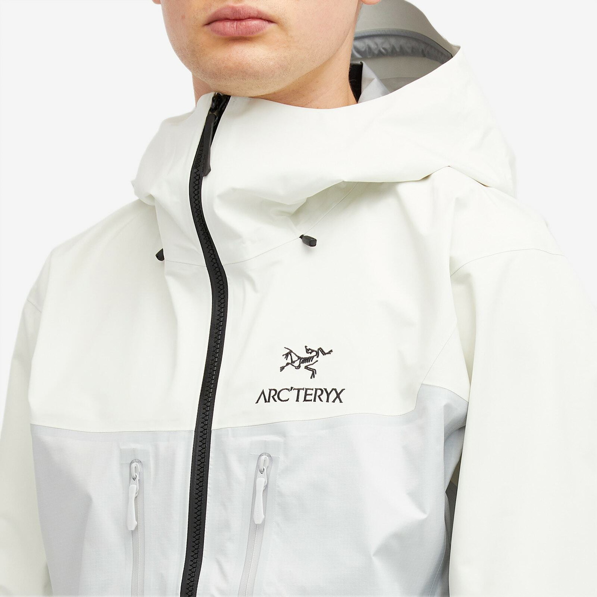 Arc'teryx Men's Alpha Jacket in Arctic Silk/Solitude Arc'teryx