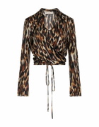 Jucca Womens Top Dark in Brown