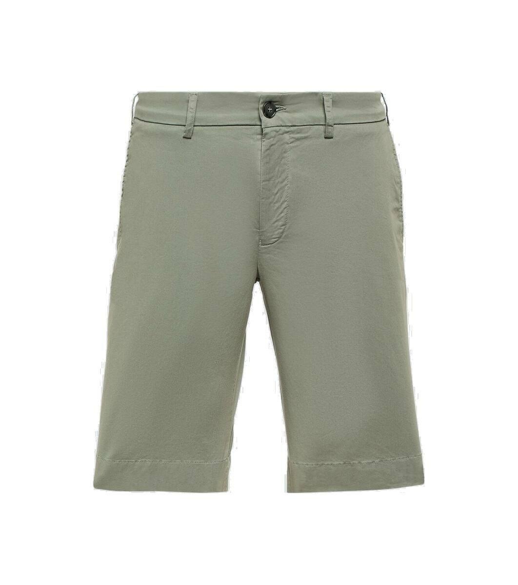 Photo: Canali Cotton twill Bermuda shorts