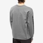 Neighborhood Men's Long Sleeve NH-1 T-Shirt in Grey