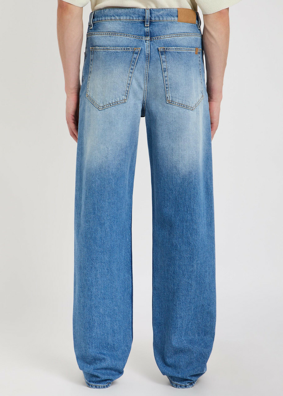Calvin Klein Straight-leg Denim Jeans Light Blue