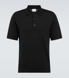 Burberry - Wool-blend knit Polo shirt