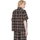 N.Hoolywood Black Undercover Edition Check Shirt