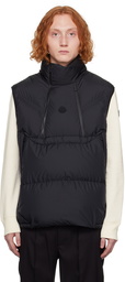 Moncler Black Aire Down Vest