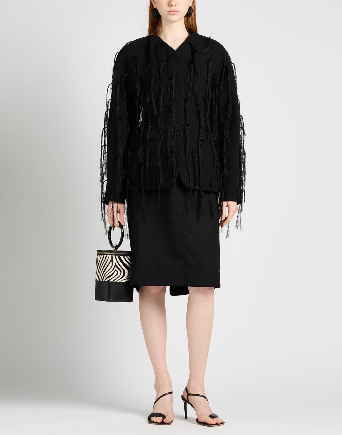 Jacquemus Womens Jacket in Black