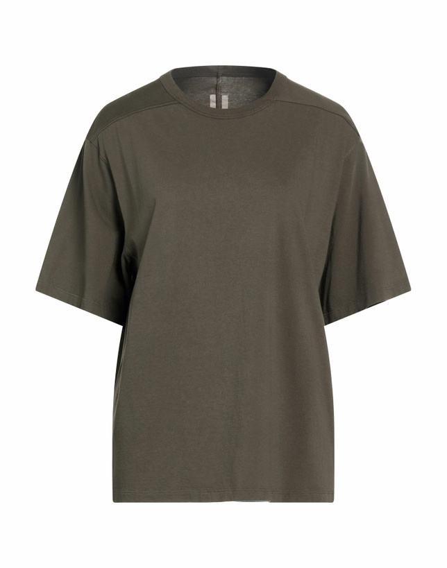 Photo: Rick Owens Womens T-shirt in Dark green