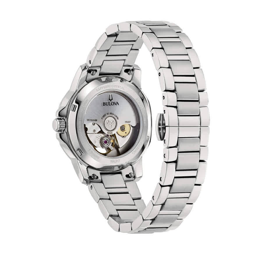 Bulova Marine Star Quartz Turquoise Dial Ladies Watch 98L317