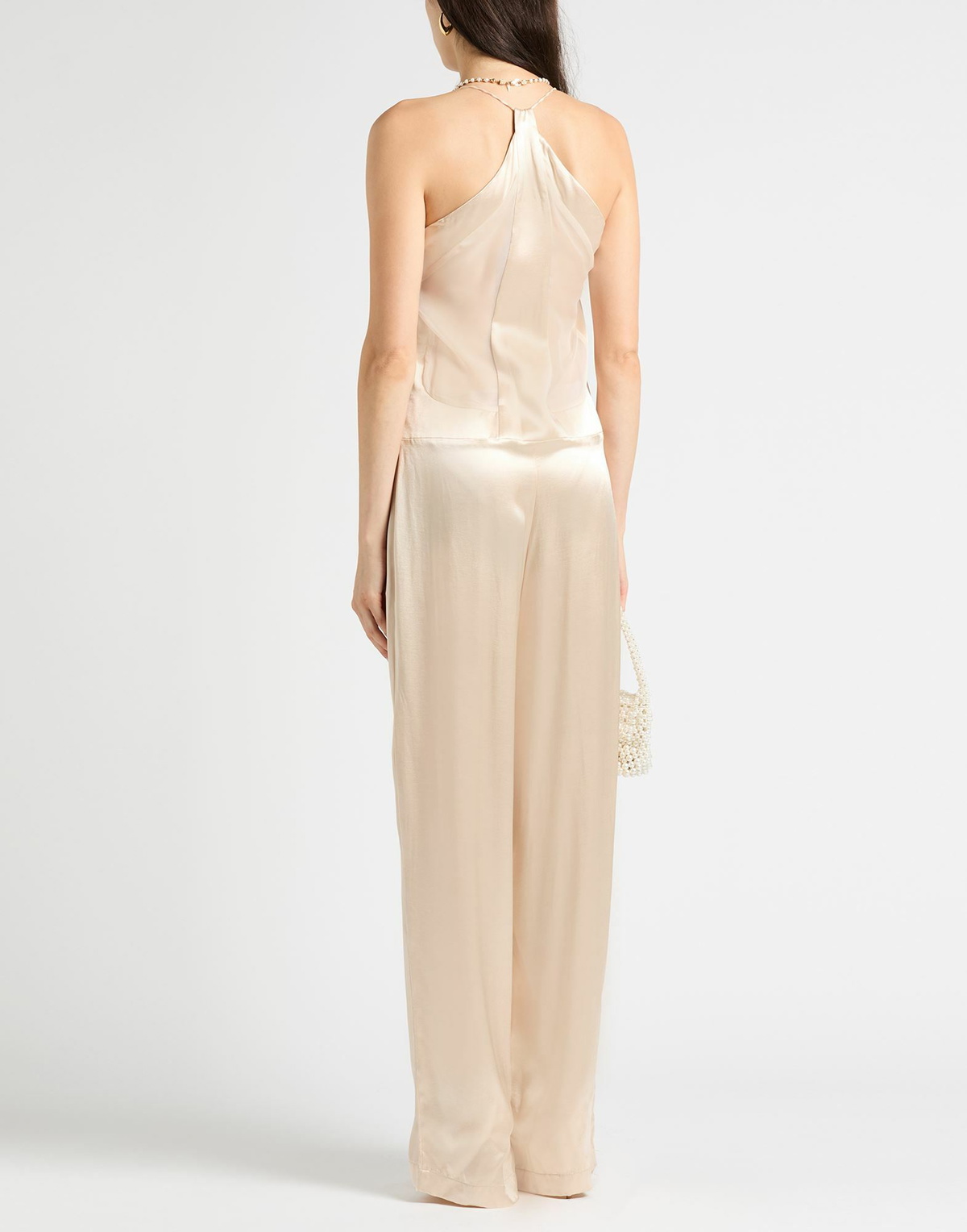Jijil Womens Jumpsuit Cream