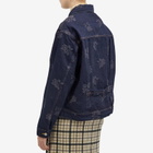 Needles Women's Rose Jean Jacket in Indigo