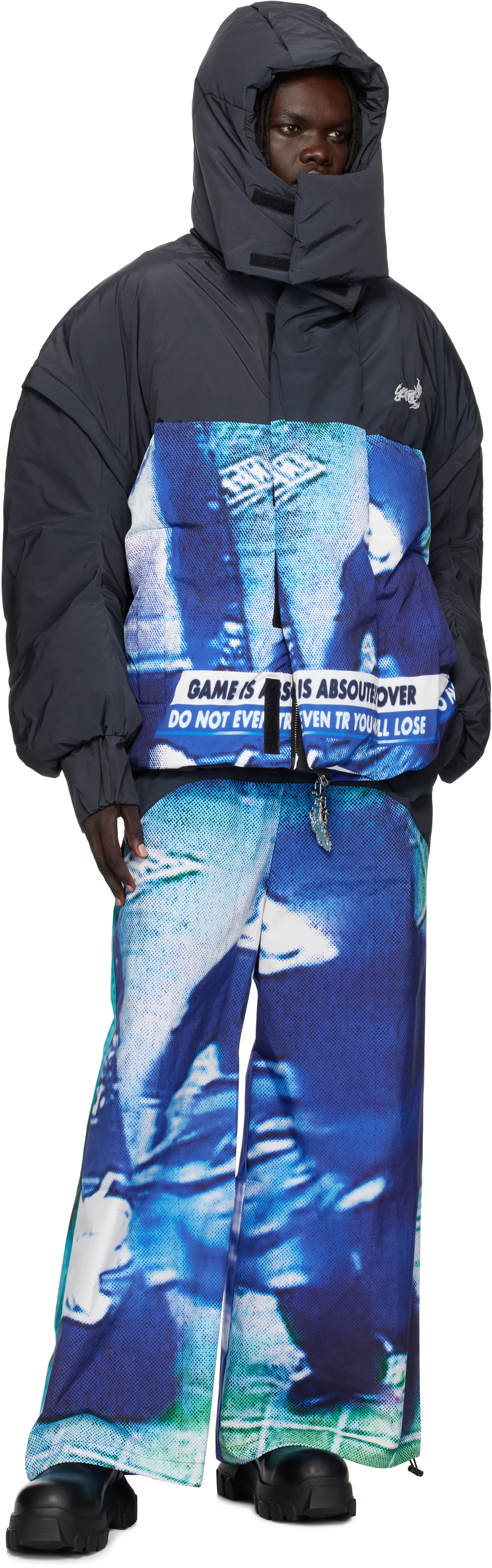 Gerrit Jacob Black Padded Jacket