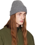 NORSE PROJECTS Gray Rib Beanie