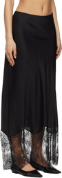Holzweiler Black Leila Lace Maxi Skirt