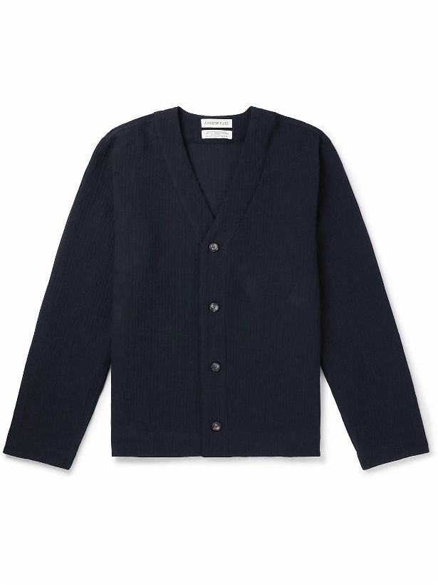Photo: A Kind Of Guise - Kura Cotton and Linen-Blend Cardigan - Blue