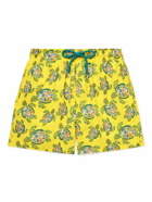 Vilebrequin - Mahina Straight-Leg Mid-Length Recycled Swim Shorts - Yellow