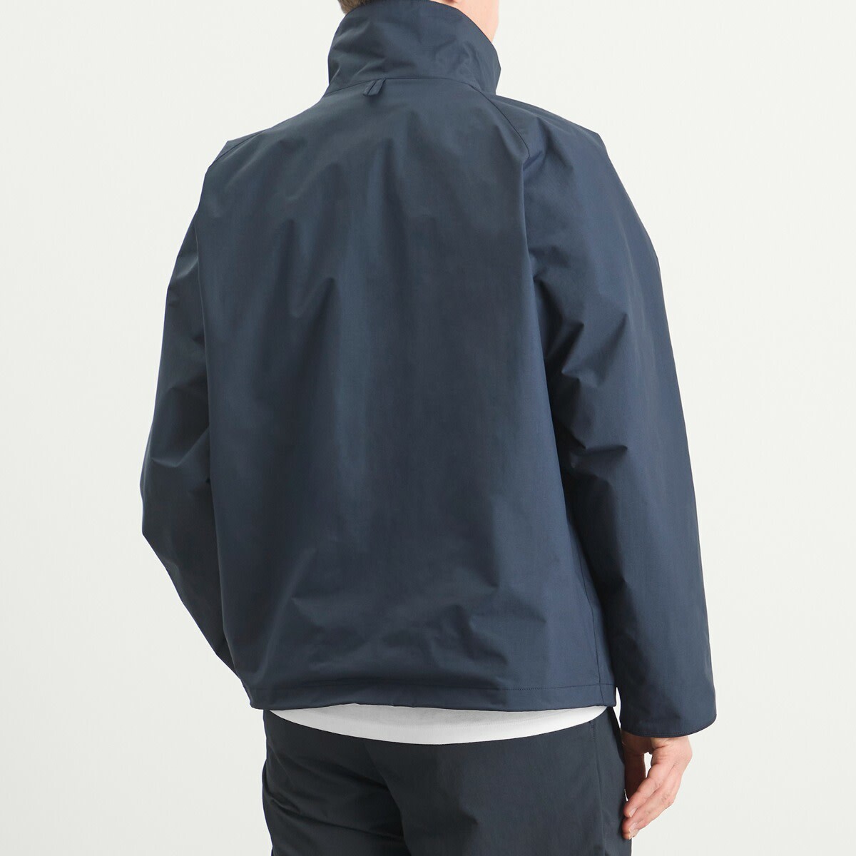 Nanamica Men's 2L PERTEX UNLIMITED Short Field Jacket in Dark Navy