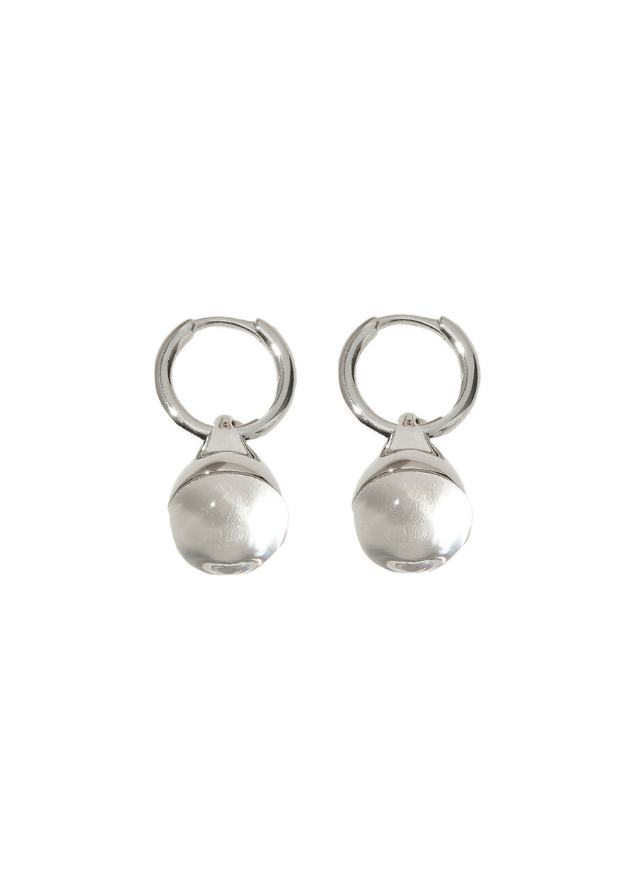 Otiumberg Stilla Quartz Sterling Silver Drop Earrings - One Size