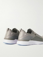 APL Athletic Propulsion Labs - TechLoom Bliss Mesh Slip-On Running Sneakers - Gray