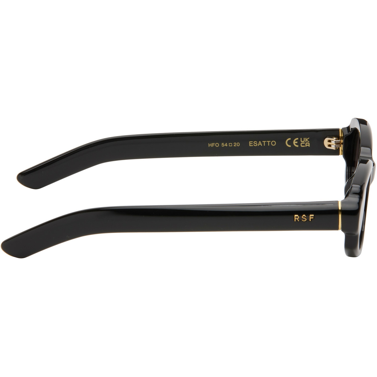 RETROSUPERFUTURE Black Esatto Sunglasses