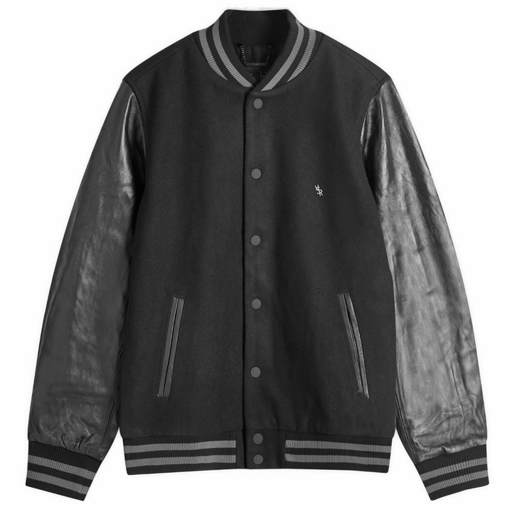 Photo: Ksubi Men's 1999 King Letterman Varsity Jacket in Black