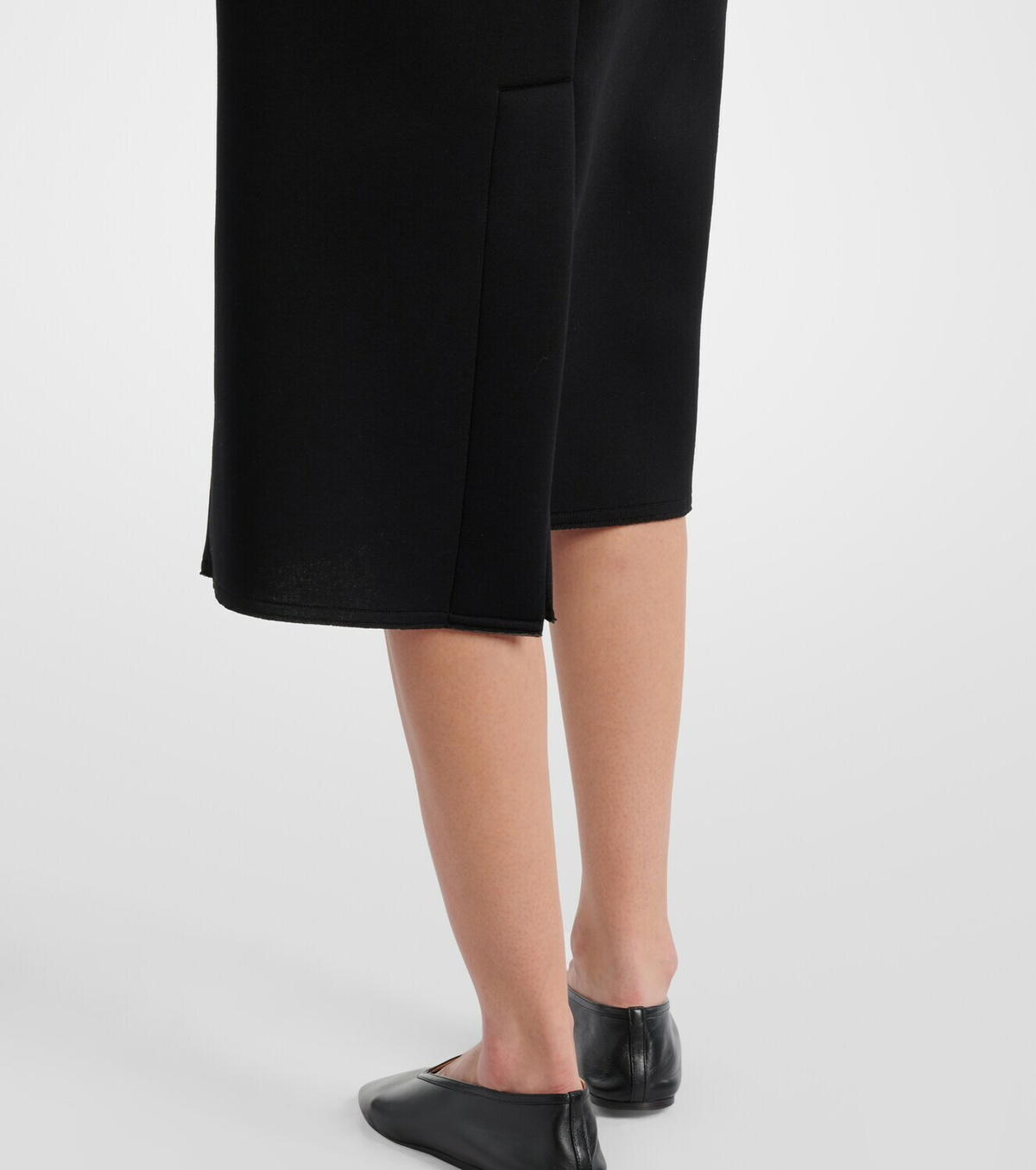 Plan C Ruffled midi skirt