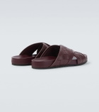 Bottega Veneta Tarik Intrecciato leather slides