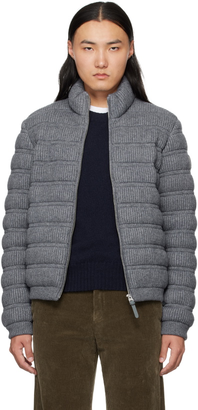 Photo: MACKAGE Gray Christopher Cashmere Light Down Jacket