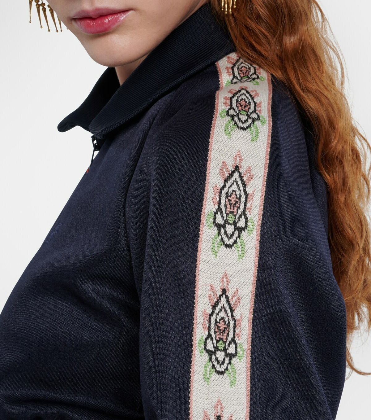 Etro Cropped track jacket