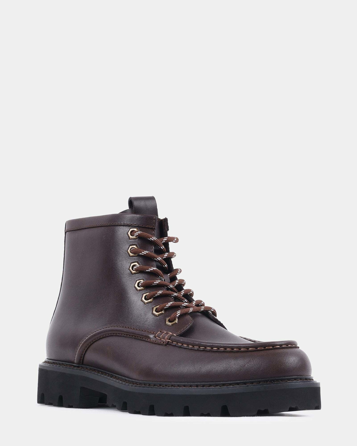 Steve Madden Mateo Boots in Dark Brown