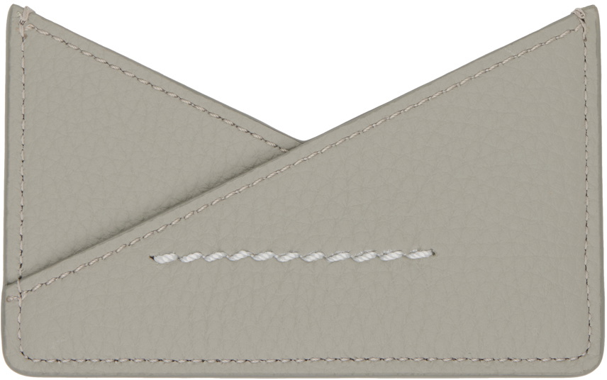 人気！MM6 MAISON MARGIELA ブルー Triangle 6 カードケース MM6 エムエム6 SA5UI0016 P6692 カードケース NUMERIC BIFOLD