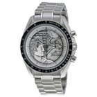 Omega Speedmaster Apollo XVII Silver Embossed Dial Mens Watch 311.30.42.30.99.002