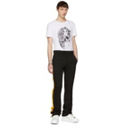 Alexander McQueen White Patchwork Skull T-Shirt