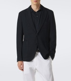 Slowear Single-breasted wool-blend blazer
