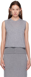 LISA YANG Gray Nali Top