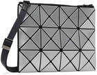 Bao Bao Issey Miyake Silver Lucent Bag