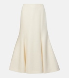 Gabriela Hearst Patterson silk and wool midi skirt