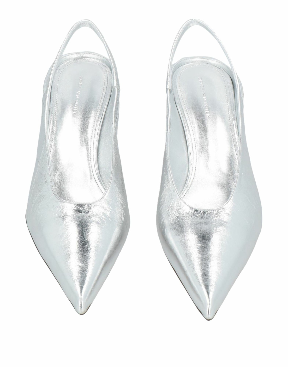 Dries Van Noten Womens Pumps in Silver