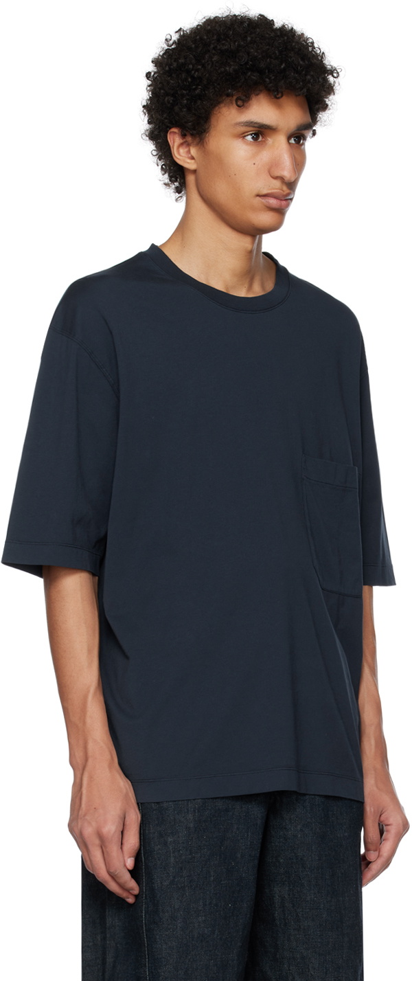 LEMAIRE Navy Boxy T-Shirt