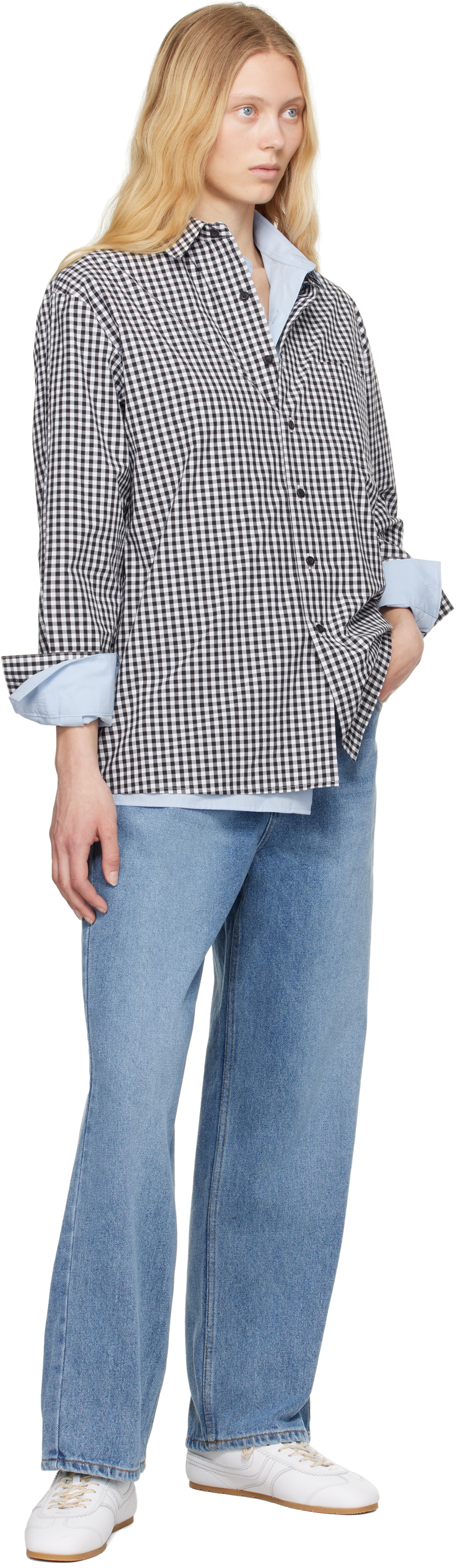 ADER error Blue Sig; TRS Tag 01 Jeans