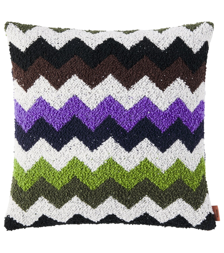 Photo: Missoni Riccio Zigzag teddy cushion