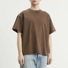 Won Hundred Men's Staff Boxy T-Shirt in Washed Carafe Brown