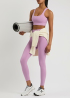 Varley FreeSoft Cori Stretch-jersey bra top Purple