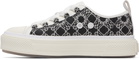 AMIRI White & Gray MA Quad Court Low Sneakers