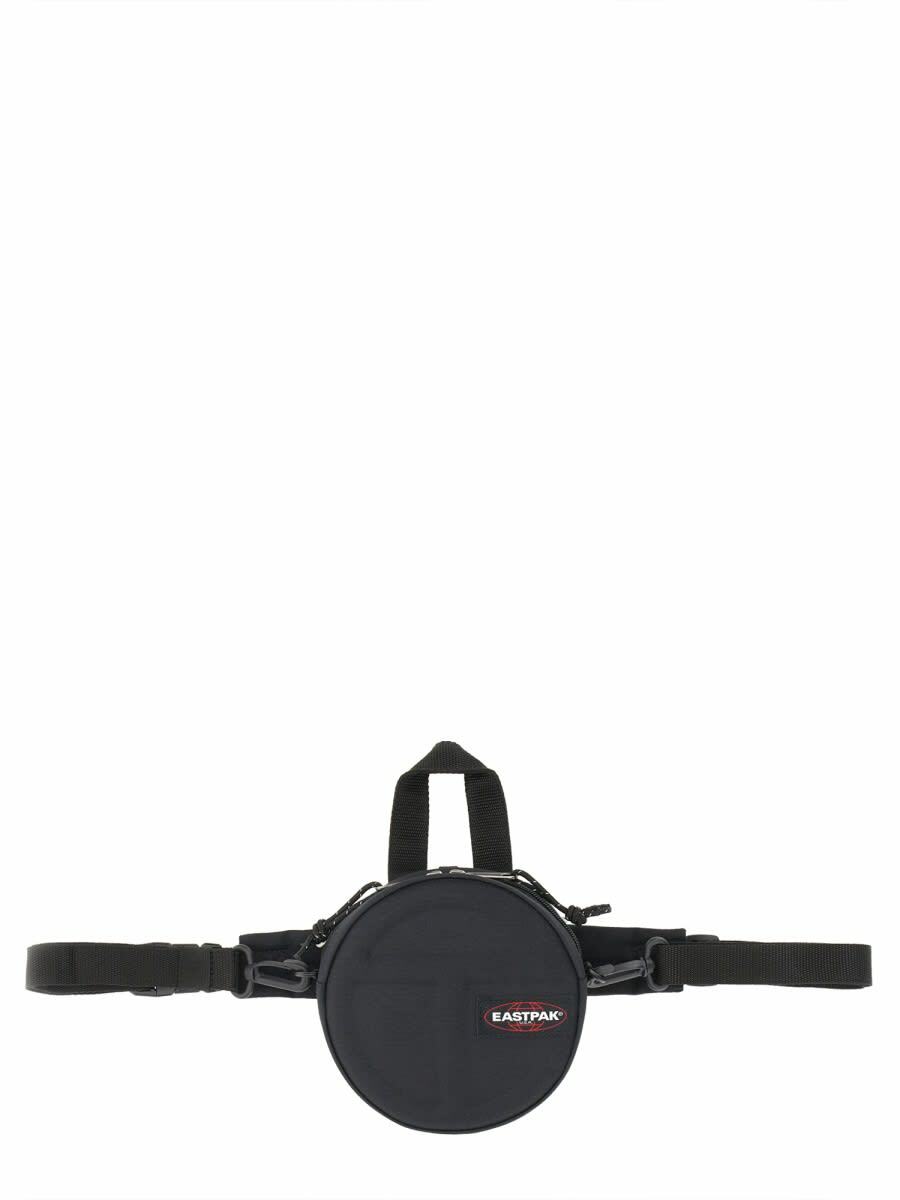 Telfar Circle Bag In Technical Fabric With Logo